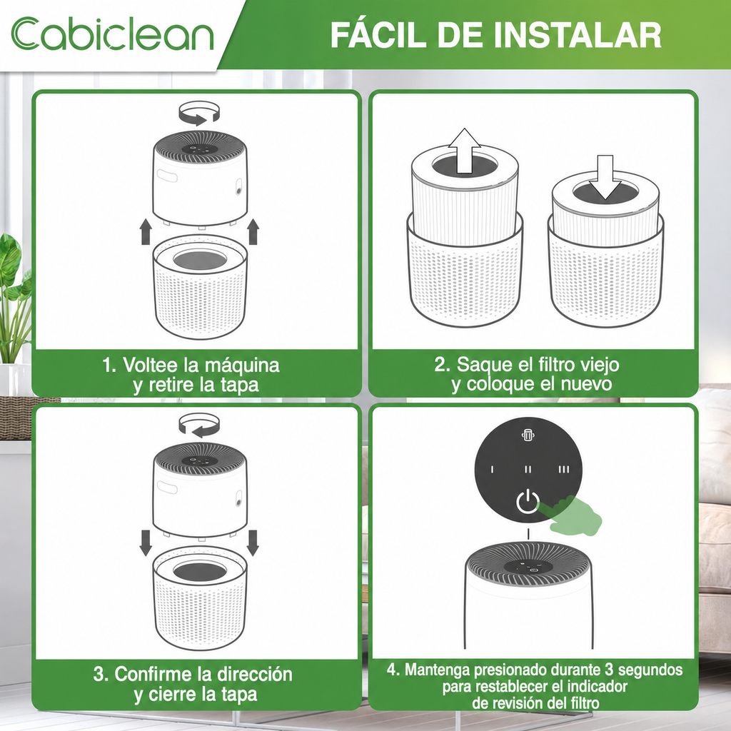 Filtros de Repuesto Levoit Core Mini — Pack de 2