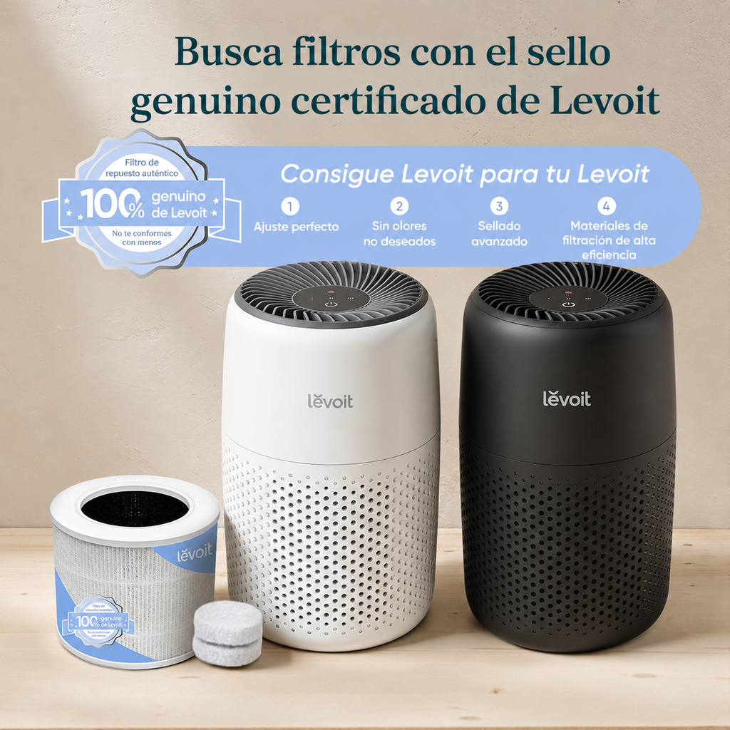 Purificador de Aire Levoit Mini — Negro
