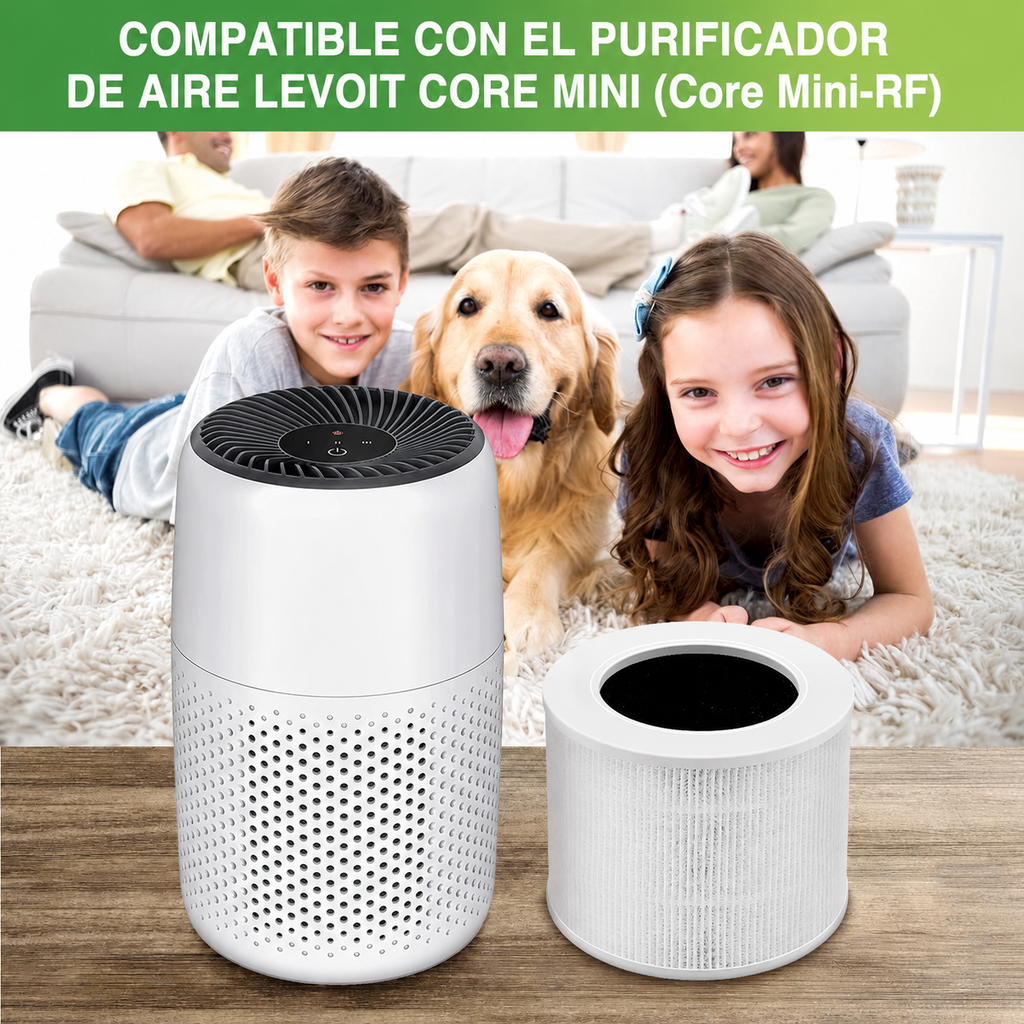 Filtros de Repuesto Levoit Core Mini — Pack de 2