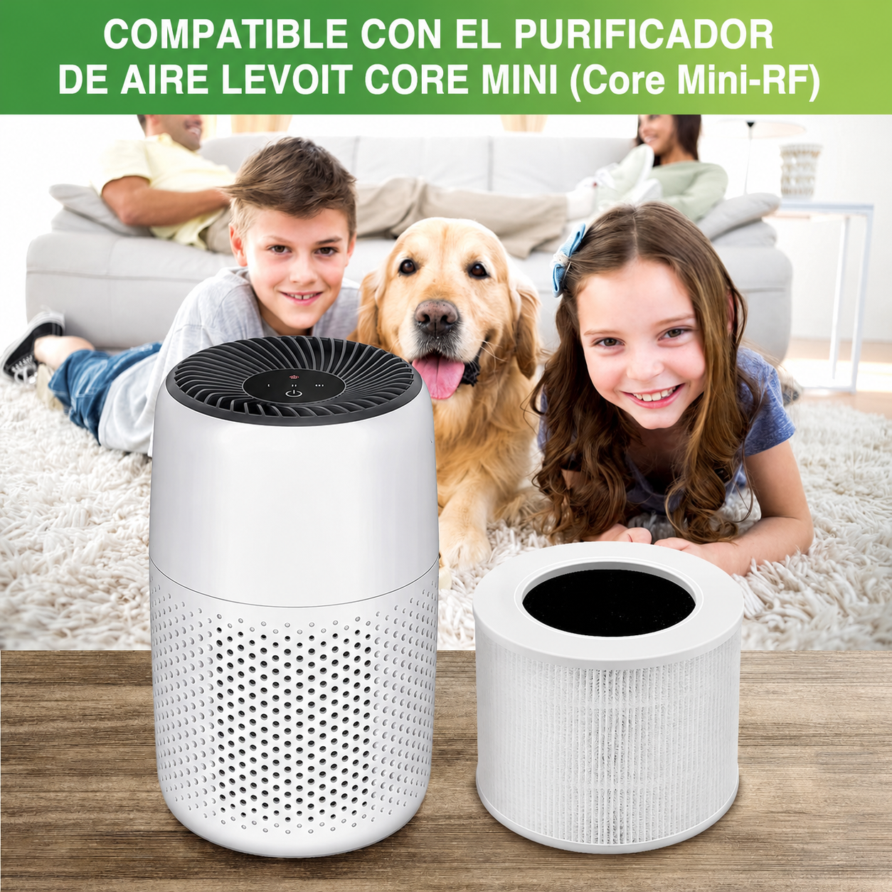 Filtros de Repuesto Levoit Core Mini — Pack de 2