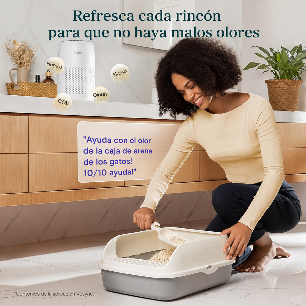 Purificador de Aire Levoit Mini — Blanco