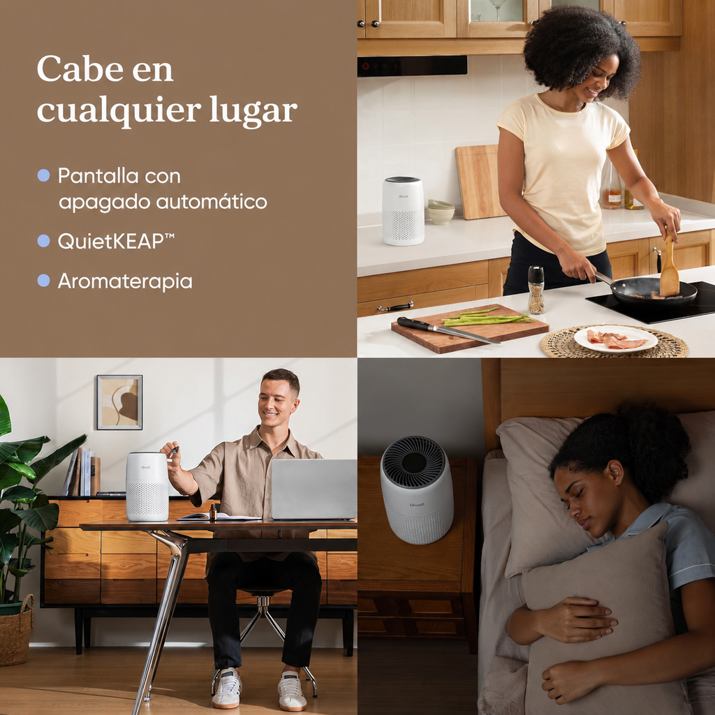 Purificador de Aire Levoit Mini — Blanco